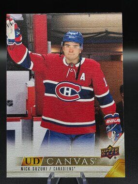 2022-23 Upper Deck Series 1 - Ud Canvas Nick Suzuki #C44
